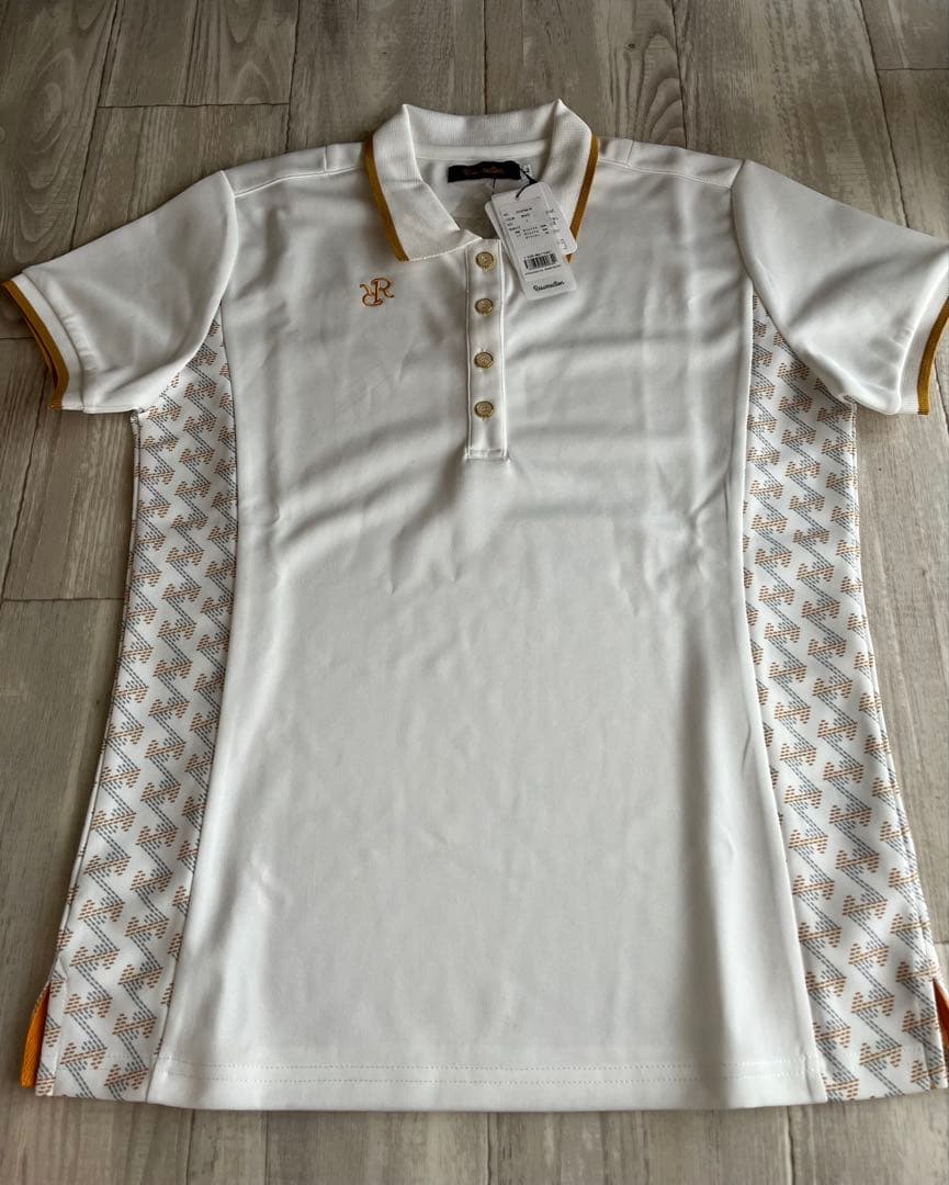 Resurrection ホワイト ポロシャツ Lサイズ　新品未使用タグ付き‼️