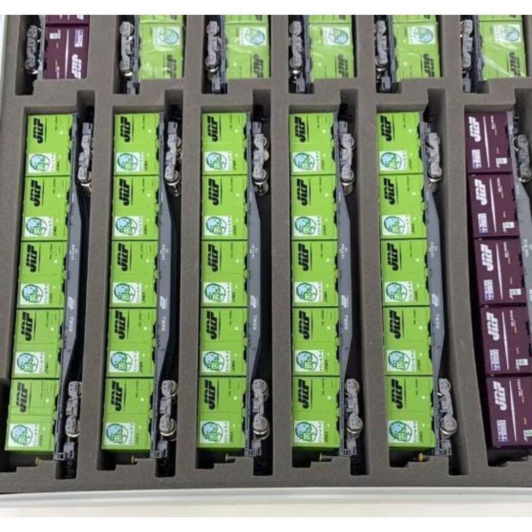 コキ107形(鉄道コンテナ輸送50周年記念コンテナ付)全12両セット