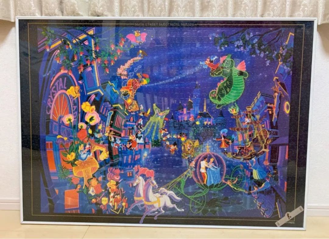 ◆激レア◆ディズニー エレクトリカルパレード　ジグソーパズル レア 完成品◆