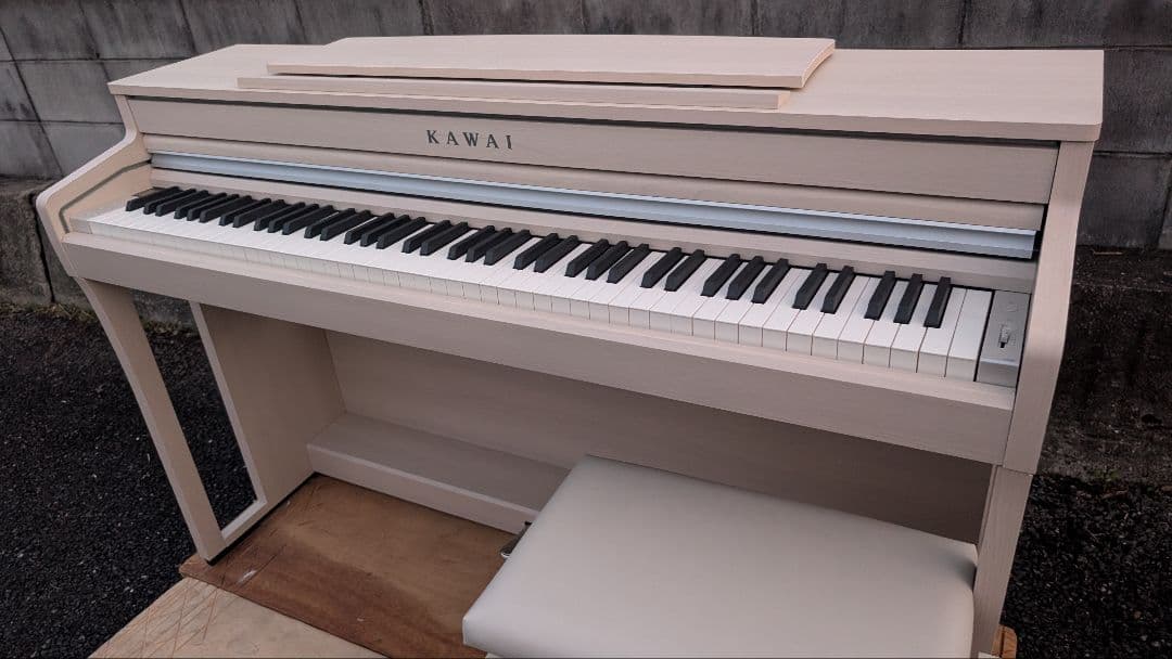 送料込み KAWAI 木製鍵盤 電子ピアノ CA49R 21年購入激激激可愛い♥