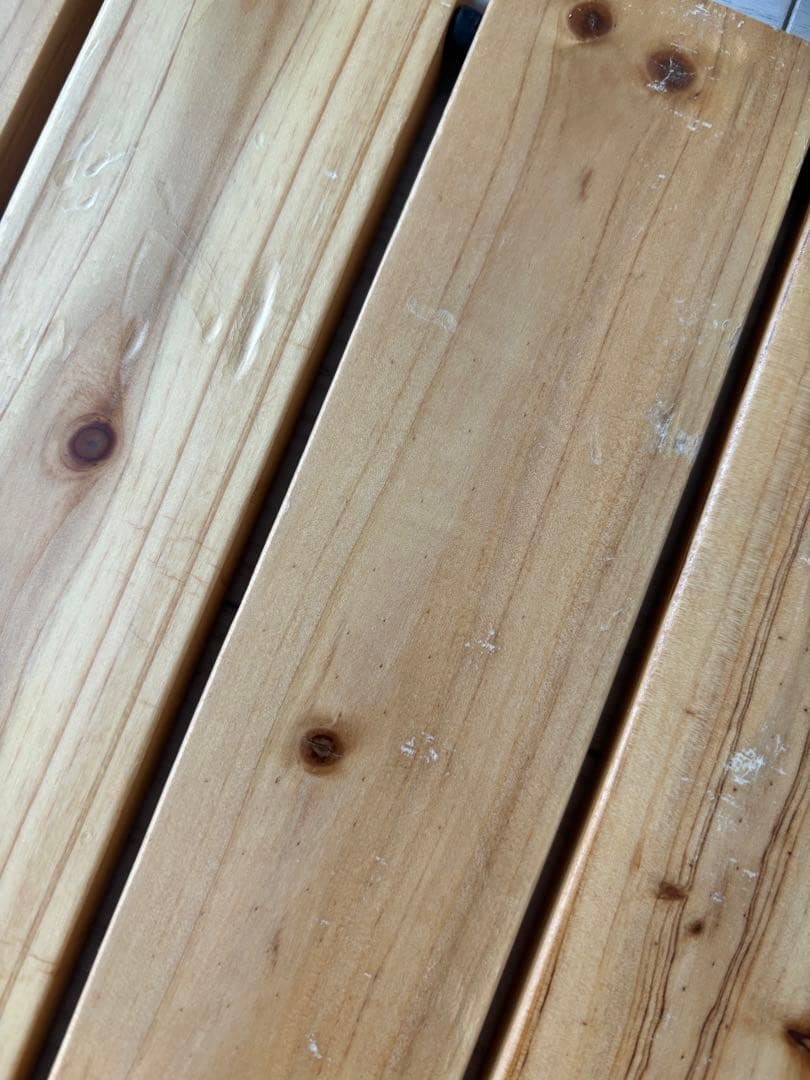 Coleman 木製折りたたみテーブル