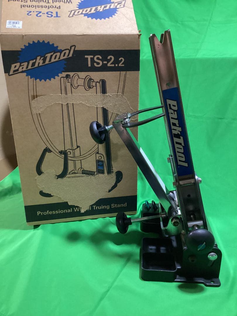 Park Tool TS-2.2 ホイール振取スタンド+センターリングゲージ付