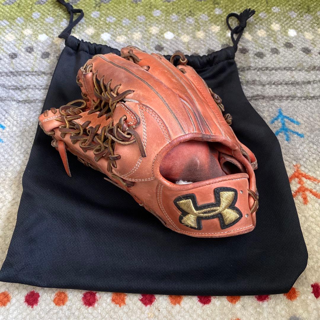 【最終】Under Armour ブラウン 硬式用野球グローブ