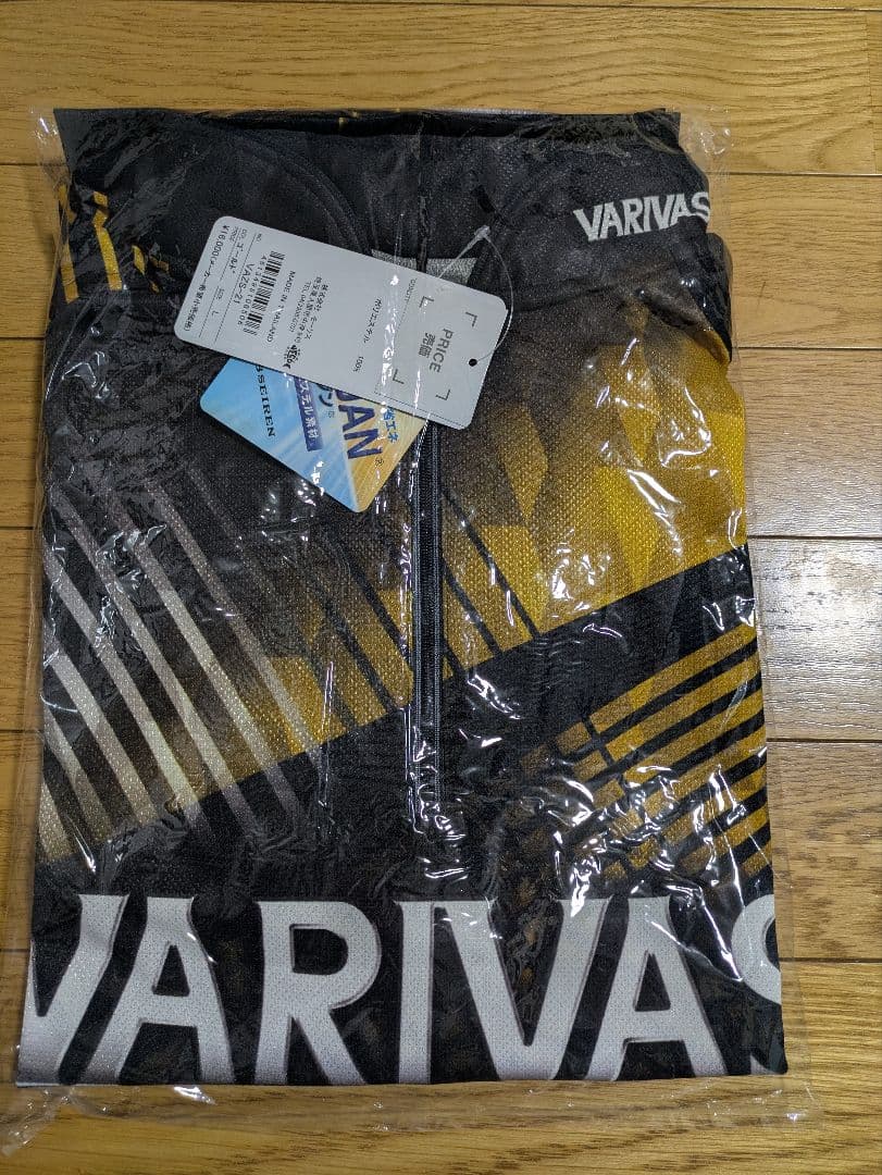 VARIVAS ドライジップシャツ 長袖 L