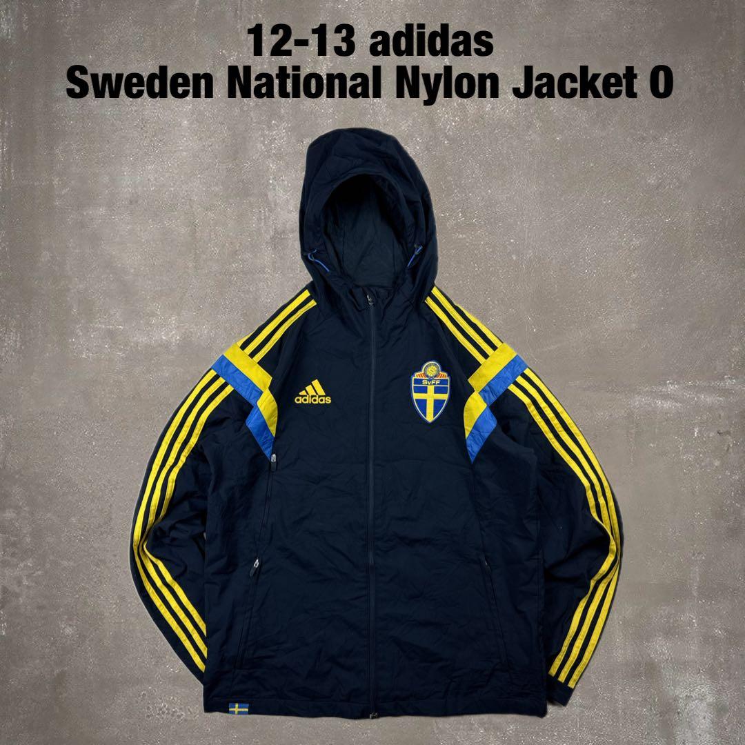 12-13 adidas スウェーデン代表 ナイロンジャケット サッカー O