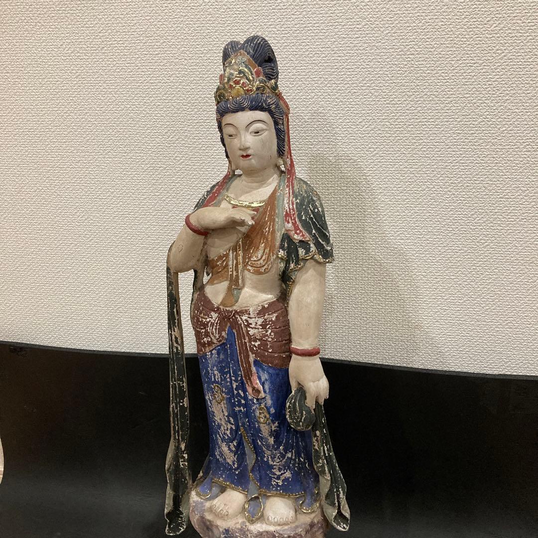 中国仏像　木彫　仏教美術　仏像