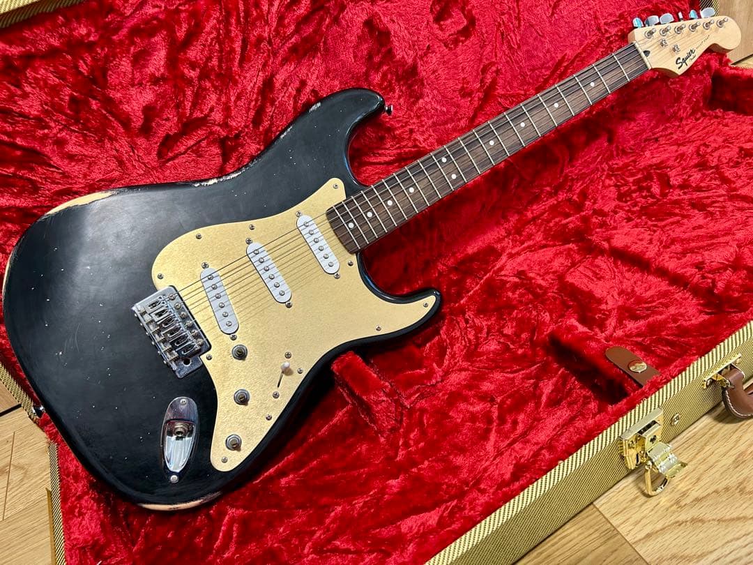 【ジャンク】SQUIER Bullet Strat Black