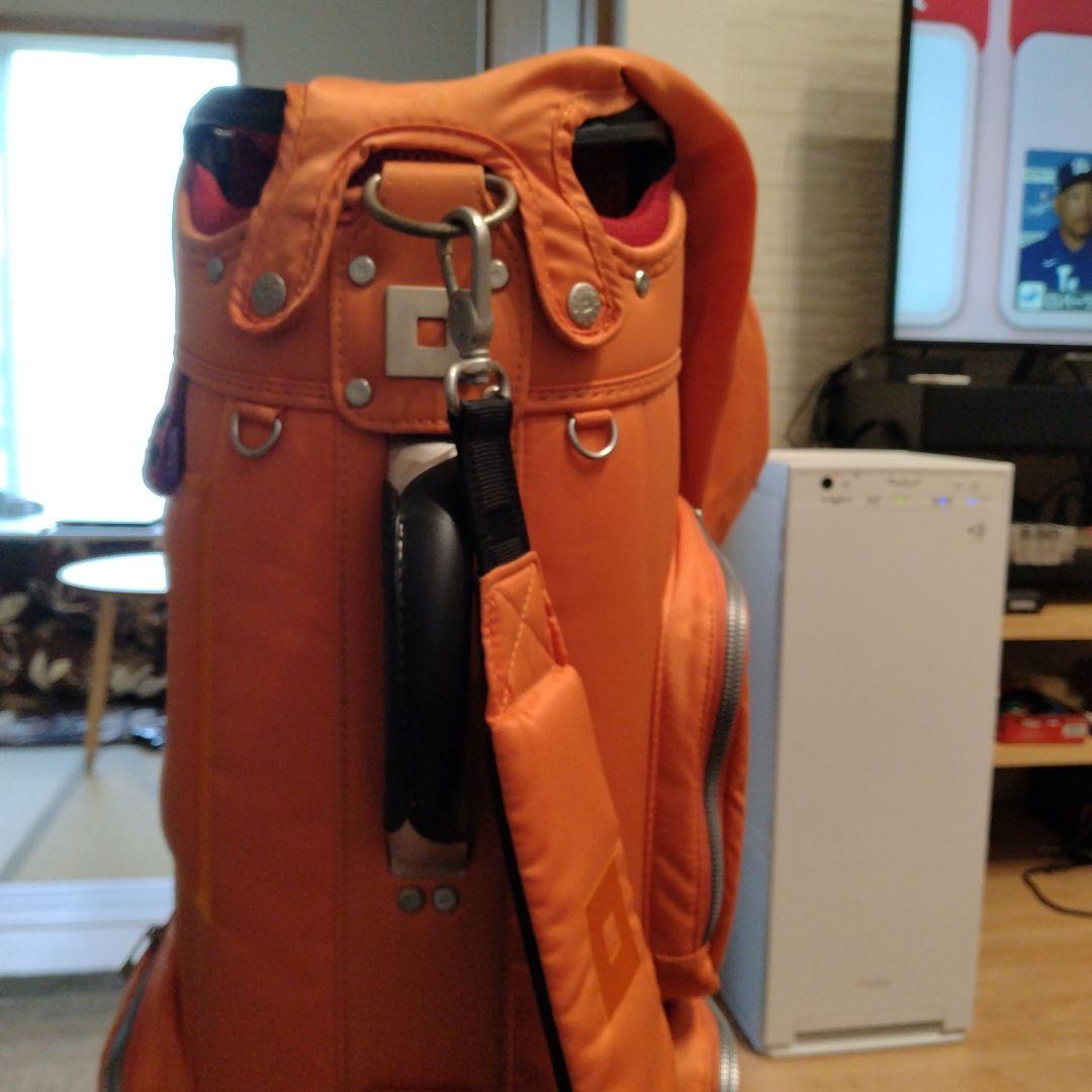 ONOFFオレンジ ゴルフバッグ