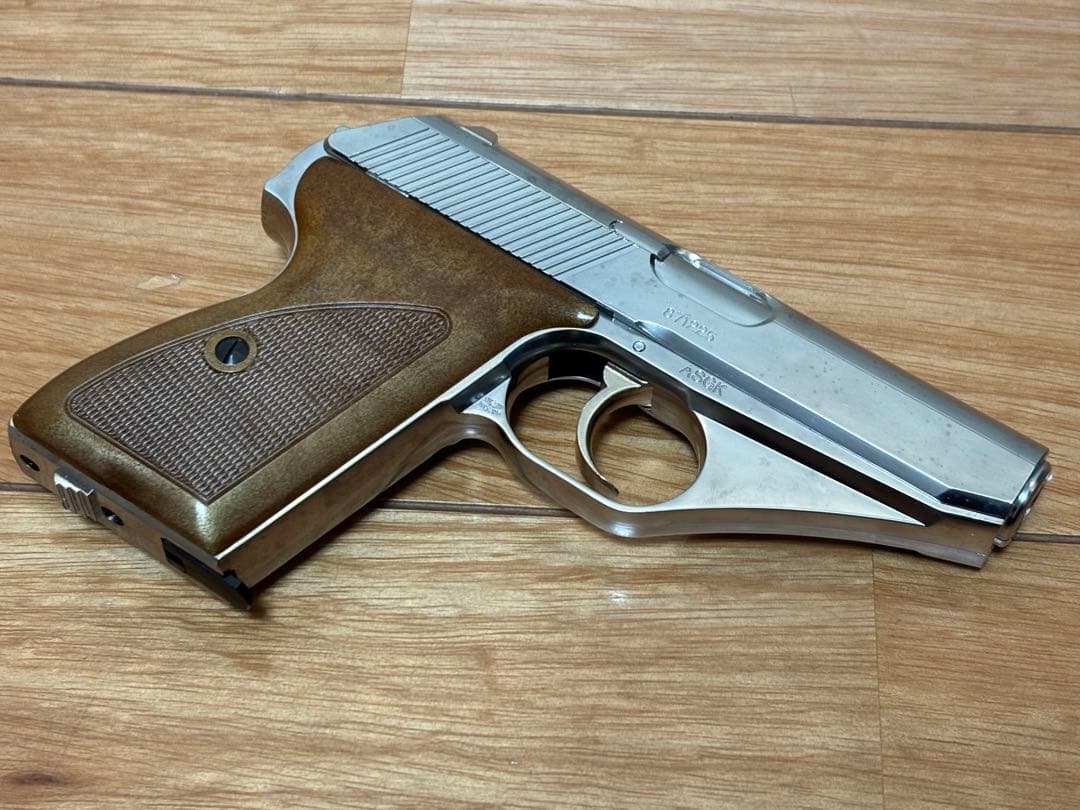 マルシン モーゼル MAUSER HSc シルバー サイレンサー ASGK刻印有