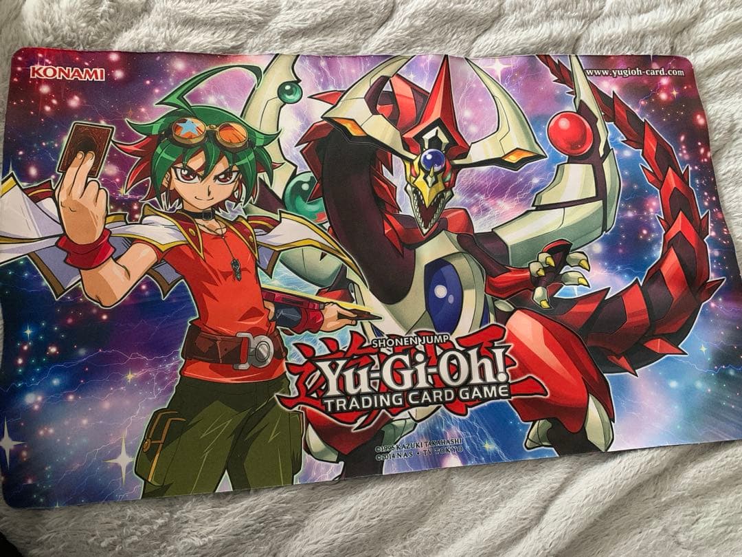 遊戯王　榊遊矢&オッドアイズ ペンデュラムドラゴン　プレイマット