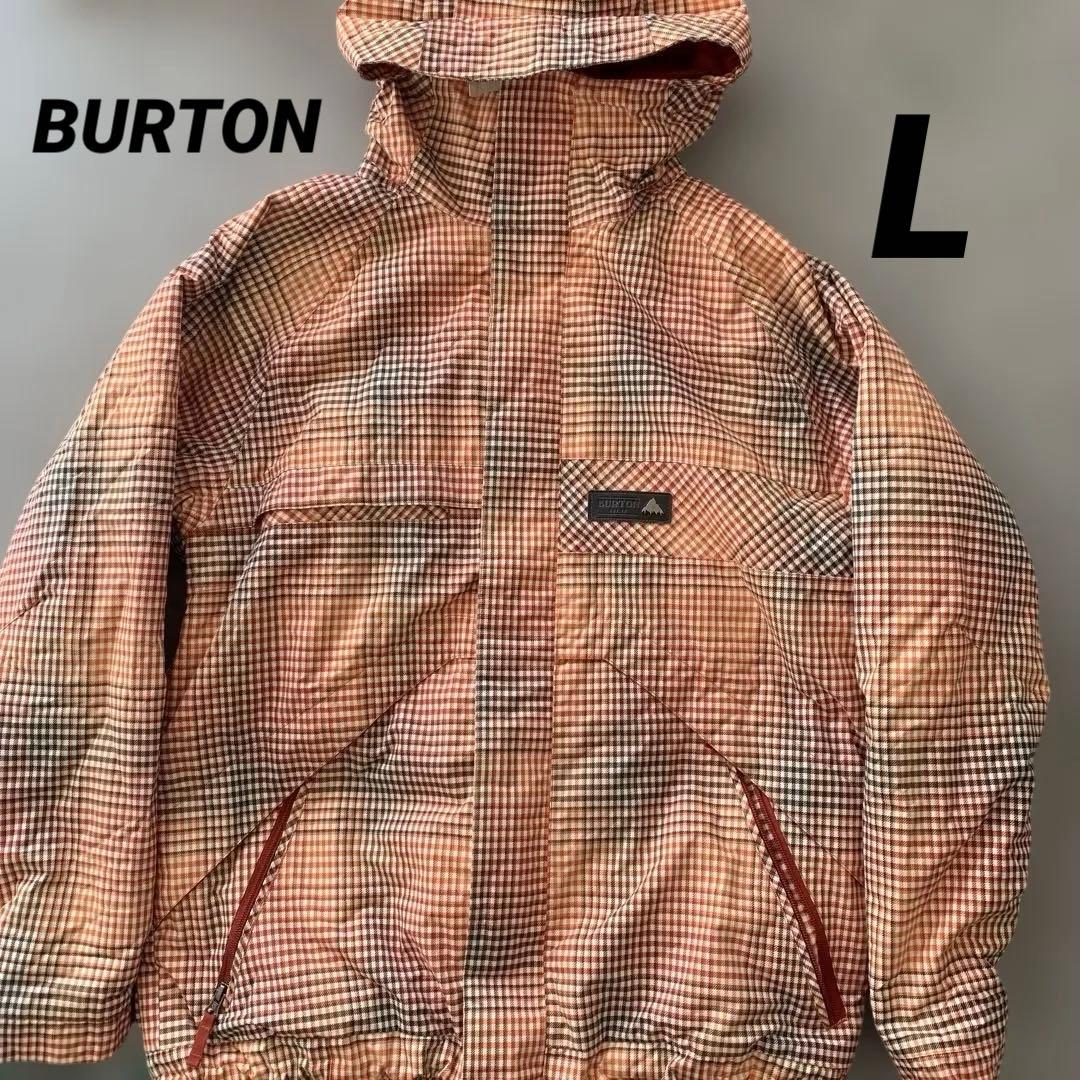 未使用級✨BURTON スノーボードウェア スキーウェア　バートン　L オレンジ