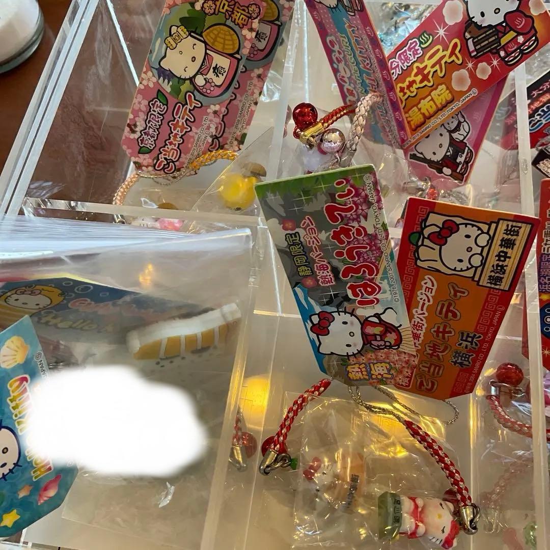 ハローキティ 90個 ご当地 キティ 根付 ストラップ まとめ売り
