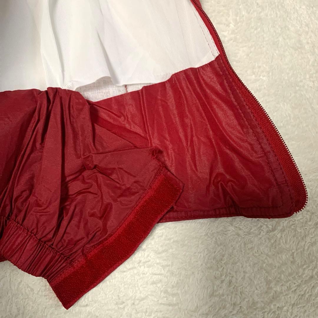 90'sゴールドウィン　スノーボード　スキーウェアパンツ　レッド　ブーツカットS