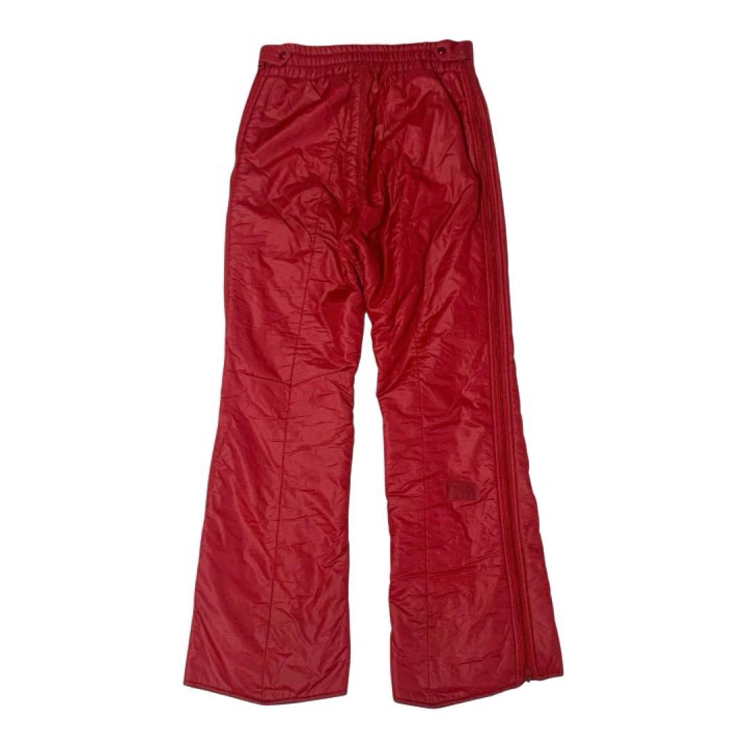 90'sゴールドウィン　スノーボード　スキーウェアパンツ　レッド　ブーツカットS
