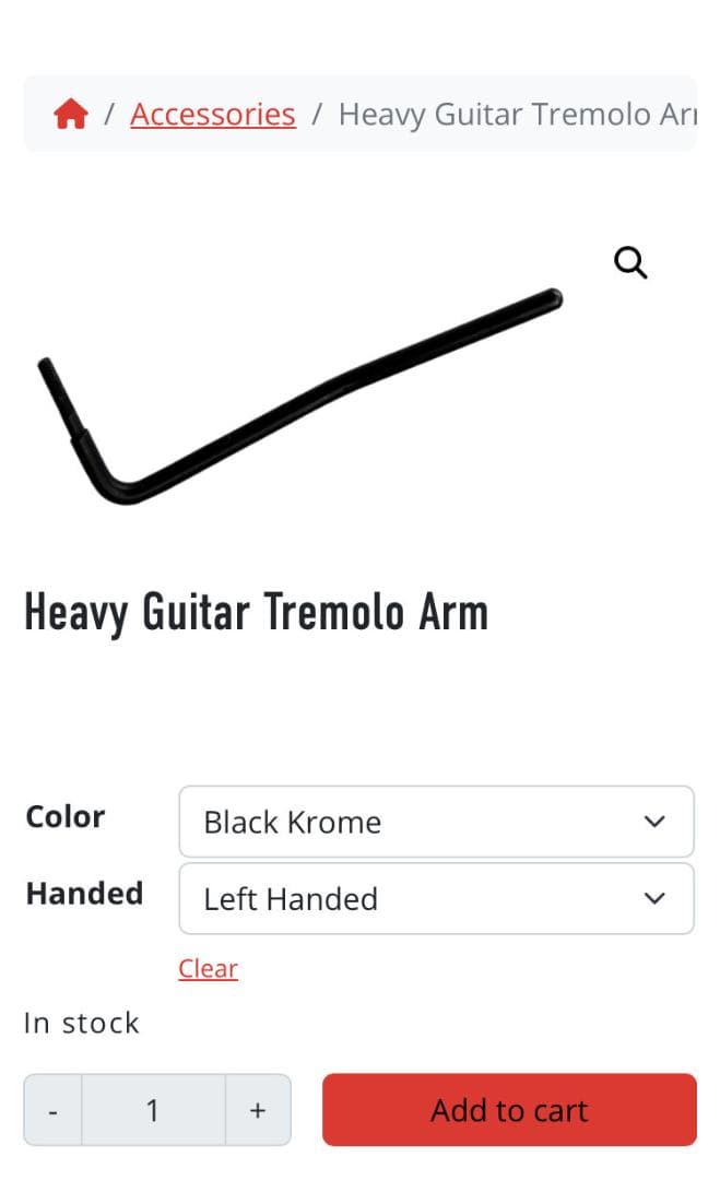 DEAN(ディーン) V SELECT 24 KAHLER 　レフティー 改造