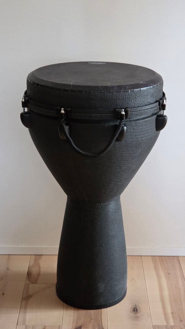 Remo ジャンベ Black Earth 14インチ ケース付 倍音対策済み