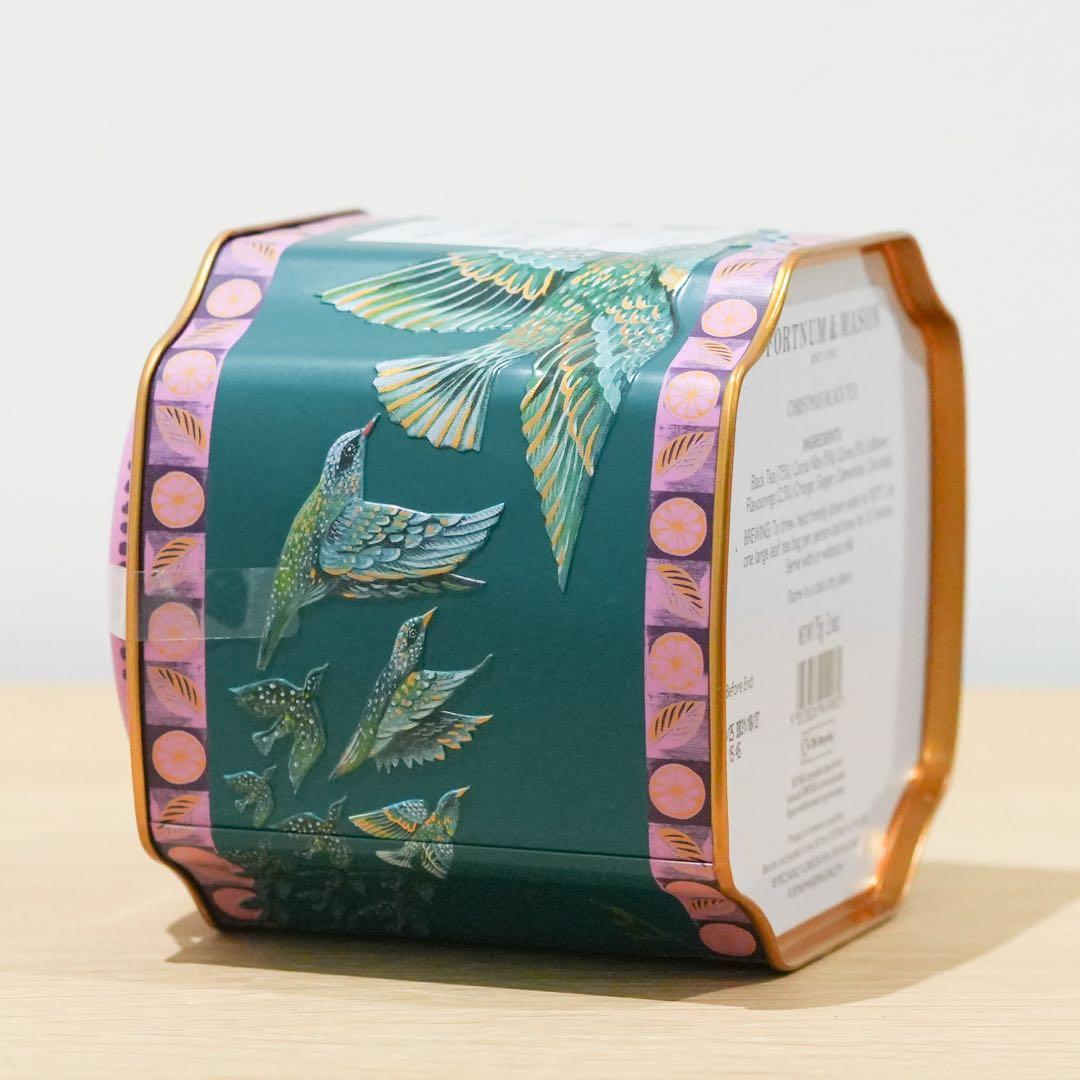 フォートナム&メイソン　クリスマス・ブラックティーバッグ