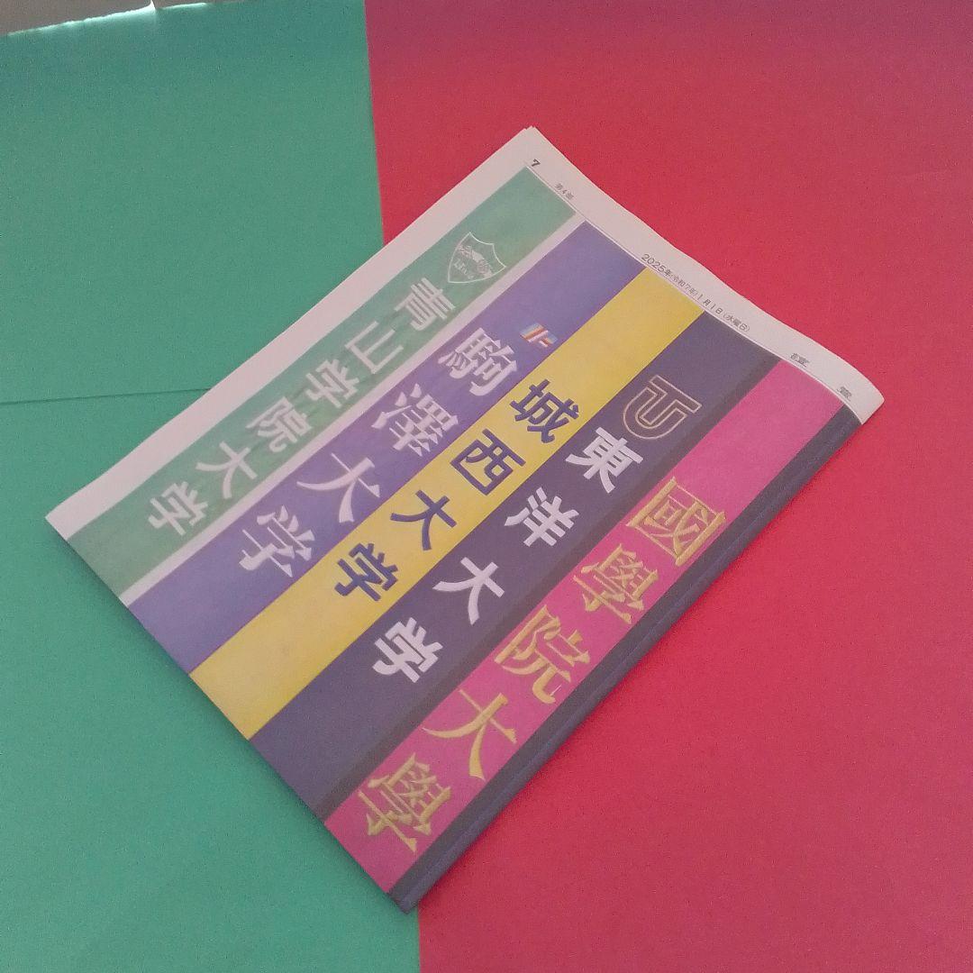 新聞広告★第101回東京箱根間往復大学駅伝競走2025年