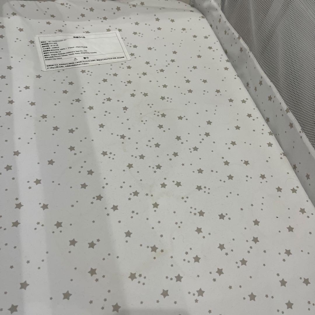 Bellababy 折りたたみベビーベッド グレー