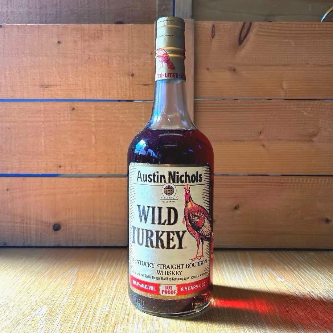 WILD TURKEY 8年 1000ml 101PROOF 古酒【未開封】