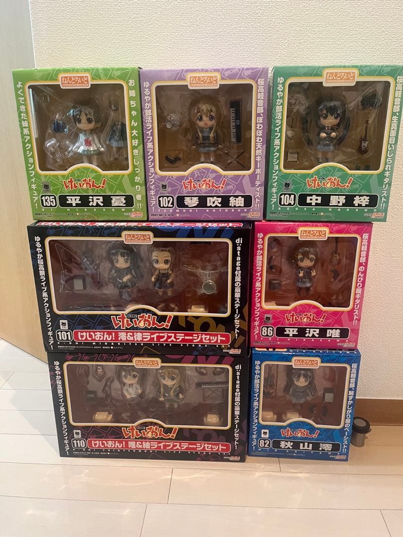 ねんどろいど けいおん! フィギュアセット　バラ売り可能
