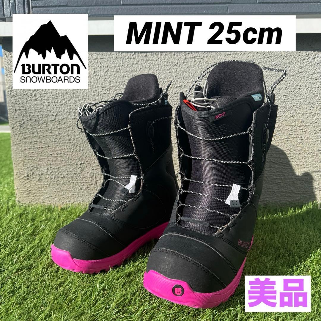 美品 BURTON ミント ブーツ 25.0cm Speed Zone