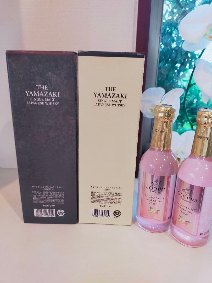 サントリー 山崎100周年NV＆ 山崎12年 100周年記念➕️GODIVA