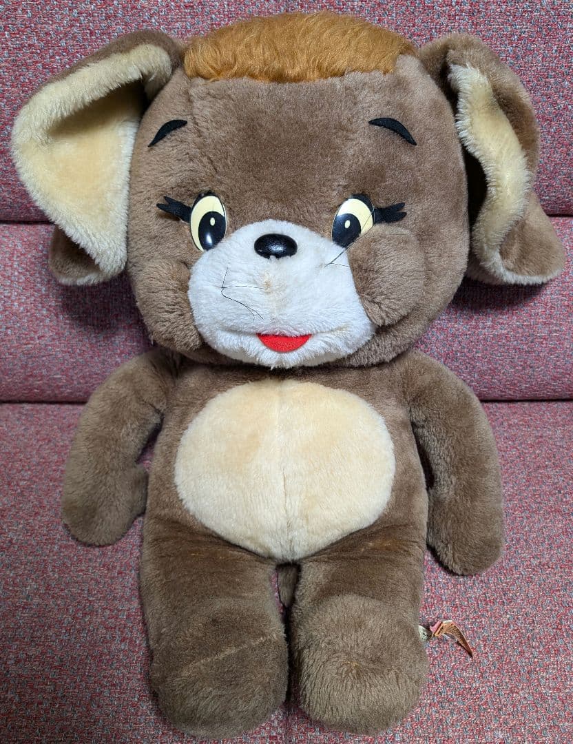 トムとジェリー　ぬいぐるみ　レトロ　マスダヤ　ジェリー　希少品　トム＆ジェリー