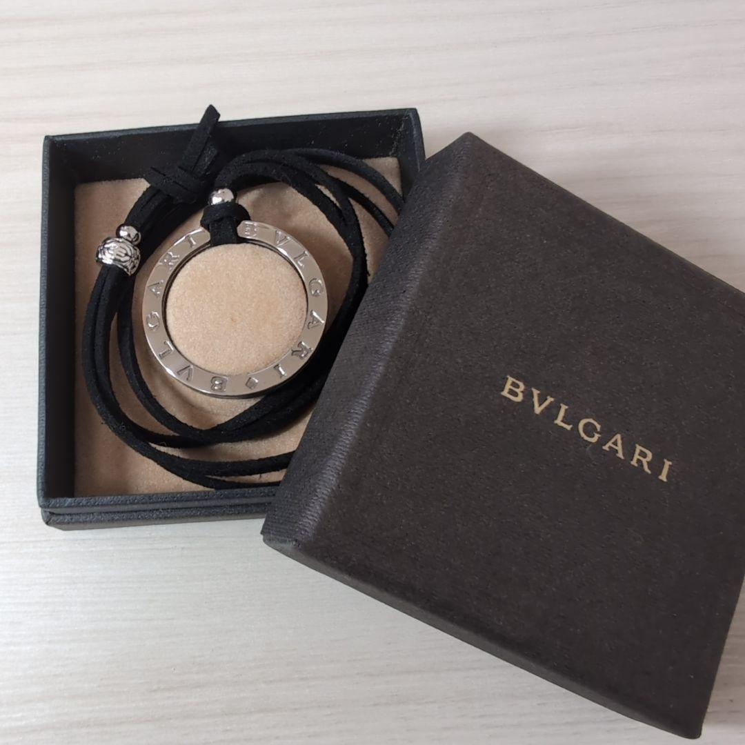美品 BVLGARI ブルガリ シルバーキーリングチョーカー ボックスケース付