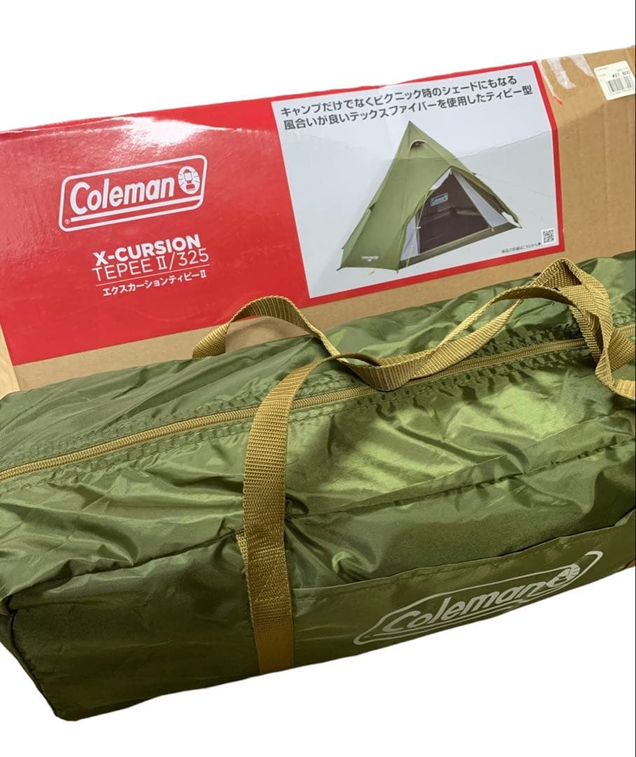 未使用 コールマン テント エクスカーションティピーII 325