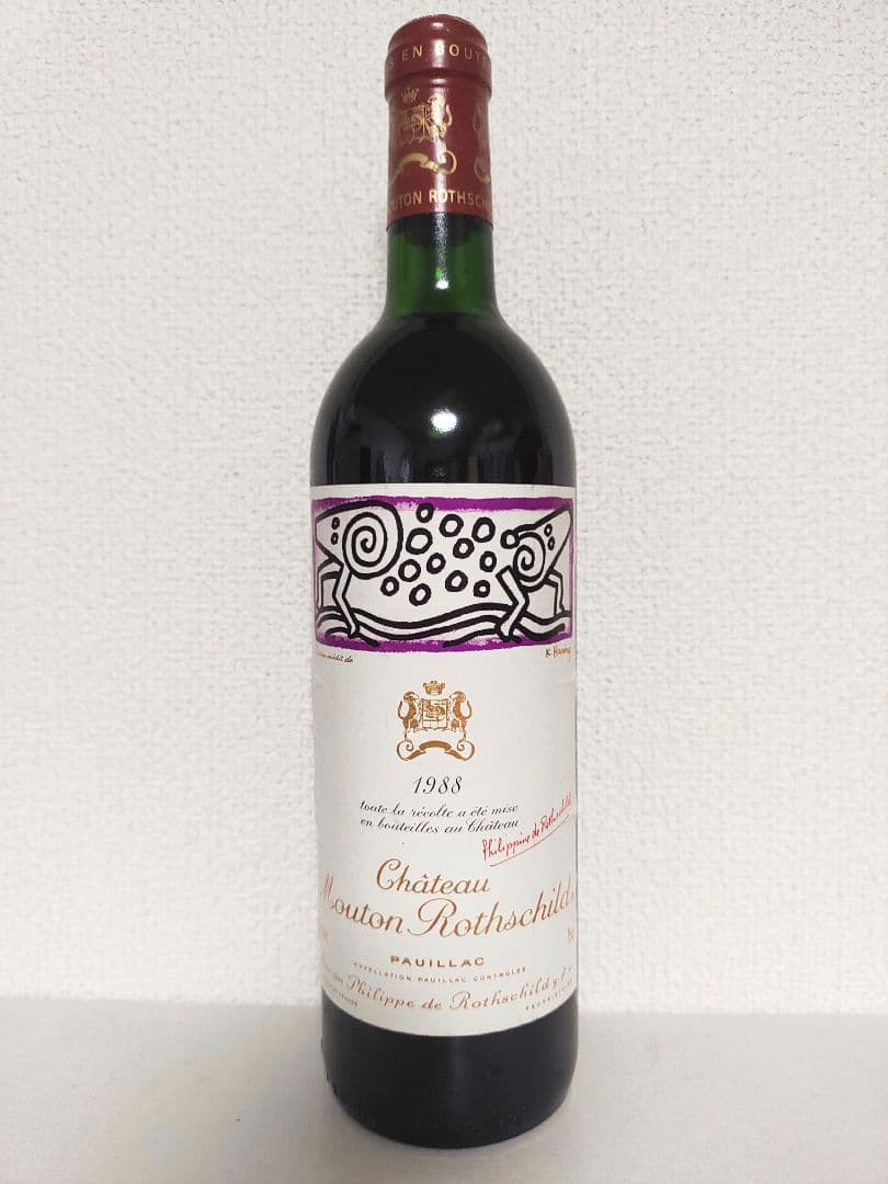 未開栓 シャトームートンロートシルト1988 750ml