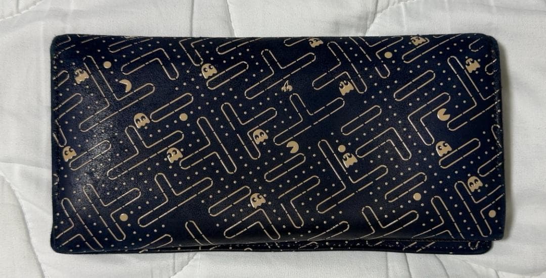 『甲州印伝×PAC-MAN 』ウォレット（長財布）パックマン　コラボ財布
