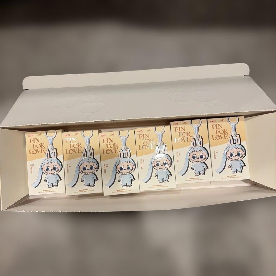 Labubu RUN FOR LOVE ラブブモンスターぬいぐるみ 6個セット