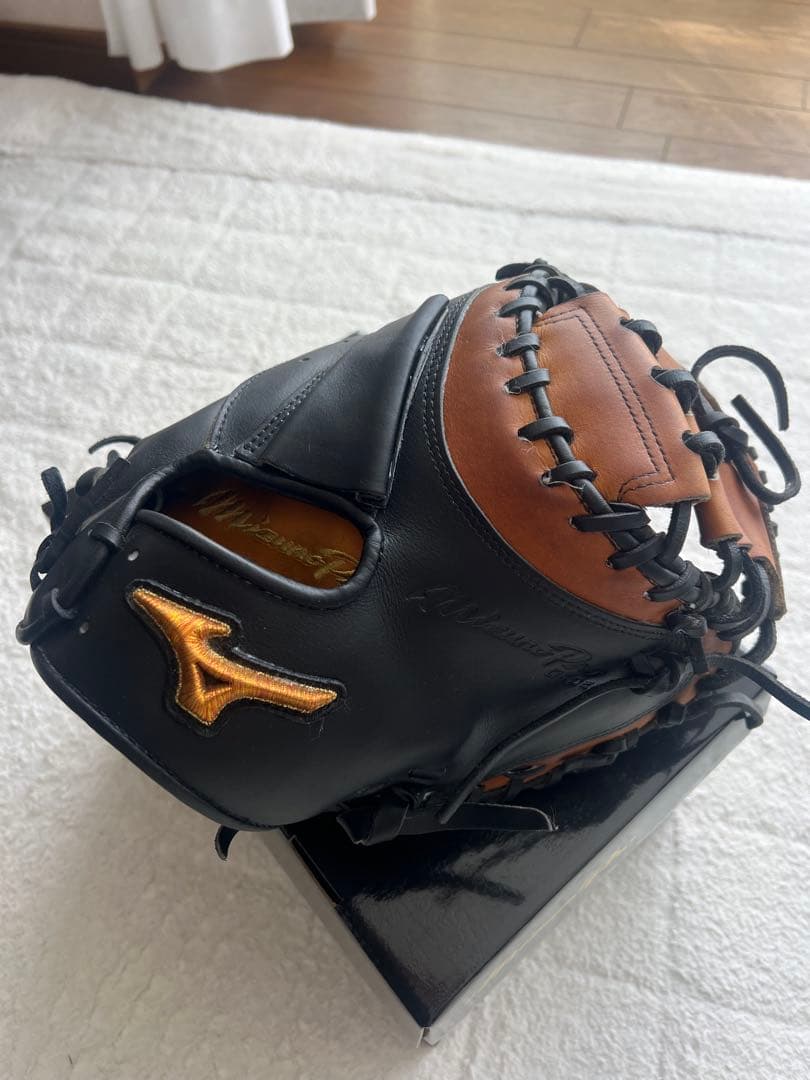 ぽんちゃんMizuno Pro 軟式キャッチャーミット　オーダー