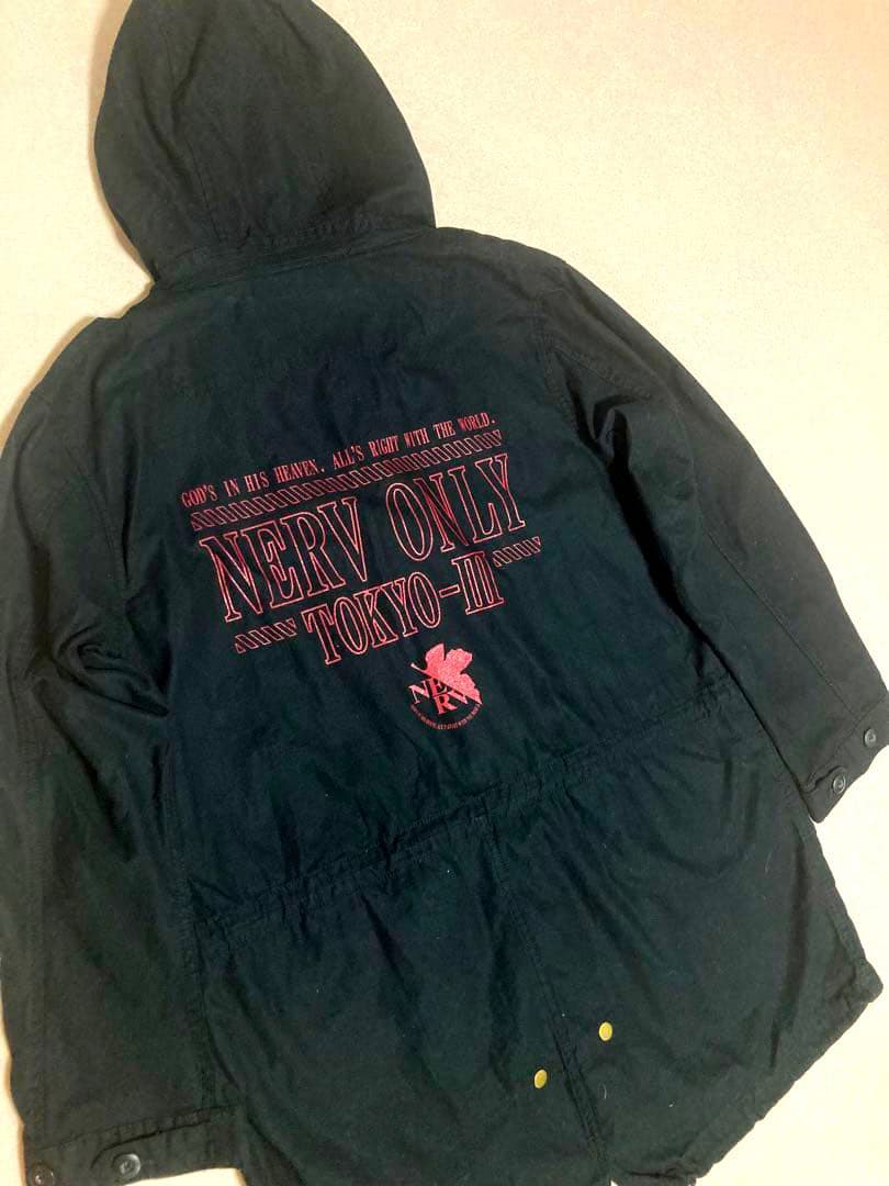美品COSPA ネルフ EVANGELION M-51 モッズコート ジャケット