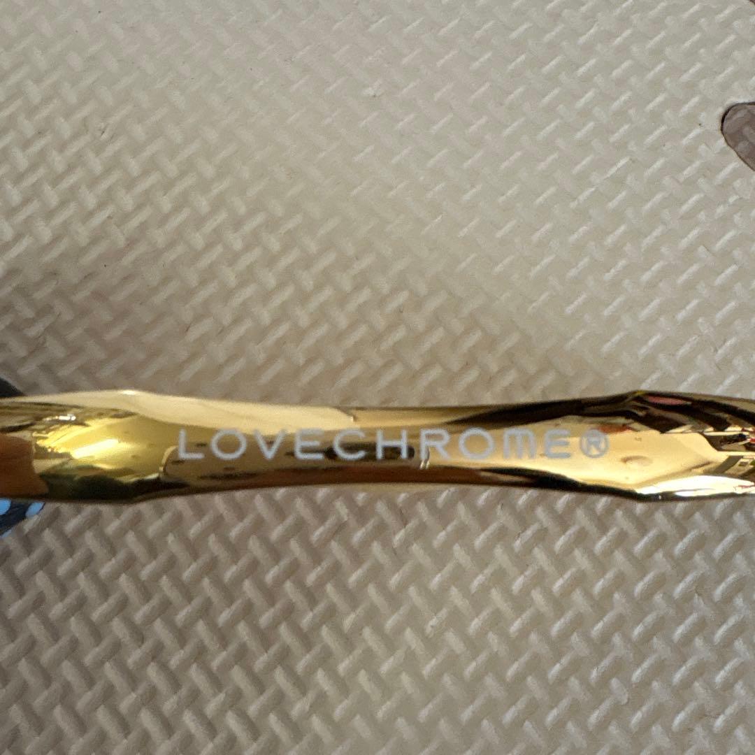 LOVECHROME ゴールド コーム ポーチ付き