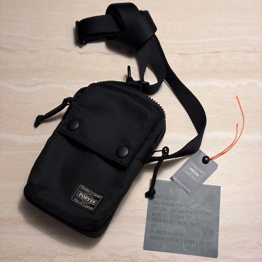 PORTER / UNIT SHOULDER BAG ブラック