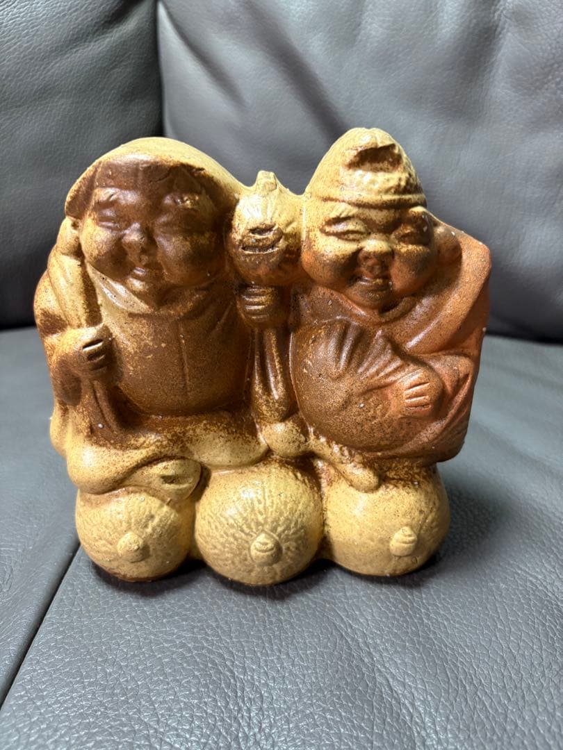 置物　七福神の恵比寿様と大黒天様