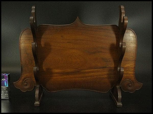 武具甲冑 刀掛 遠州 桑 時代物(A891)