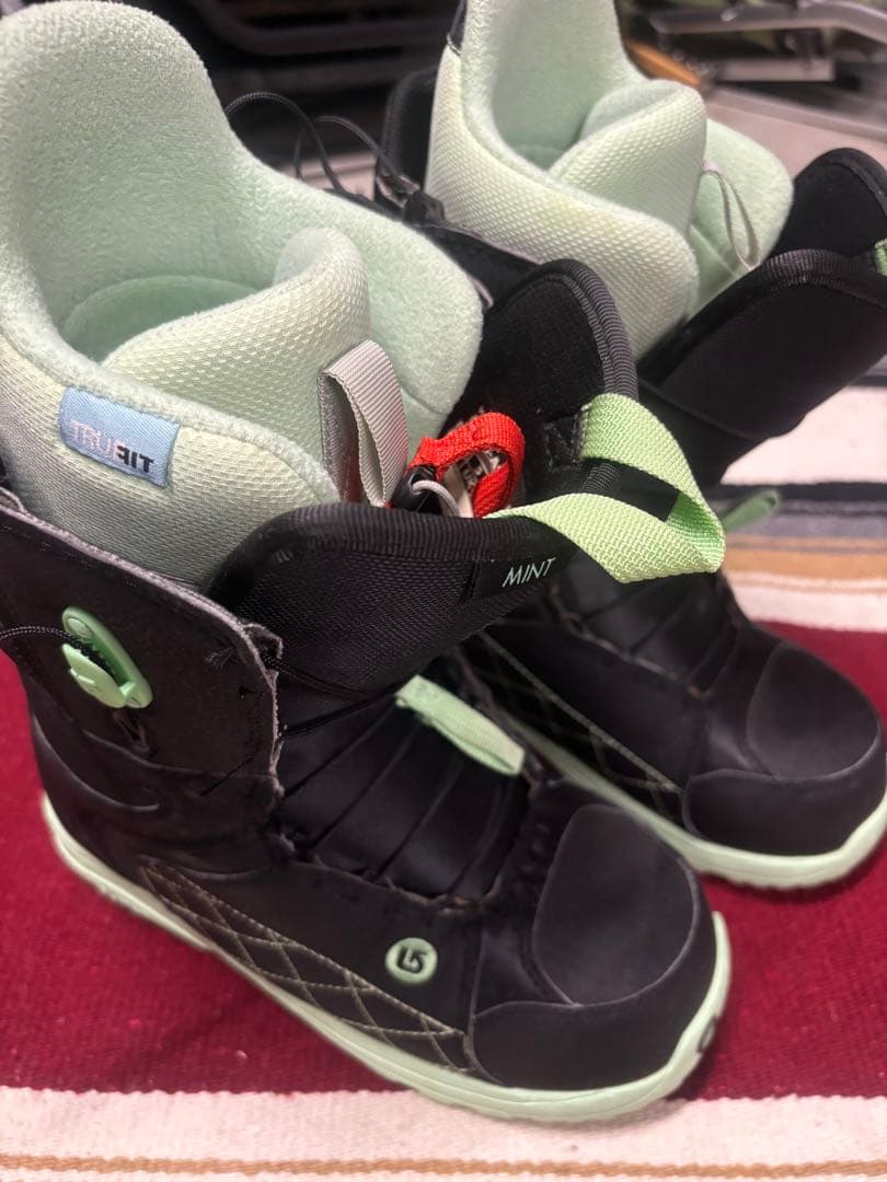 BURTON IMPRINT 1 スノーボードブーツ 女性用 黒/ミント