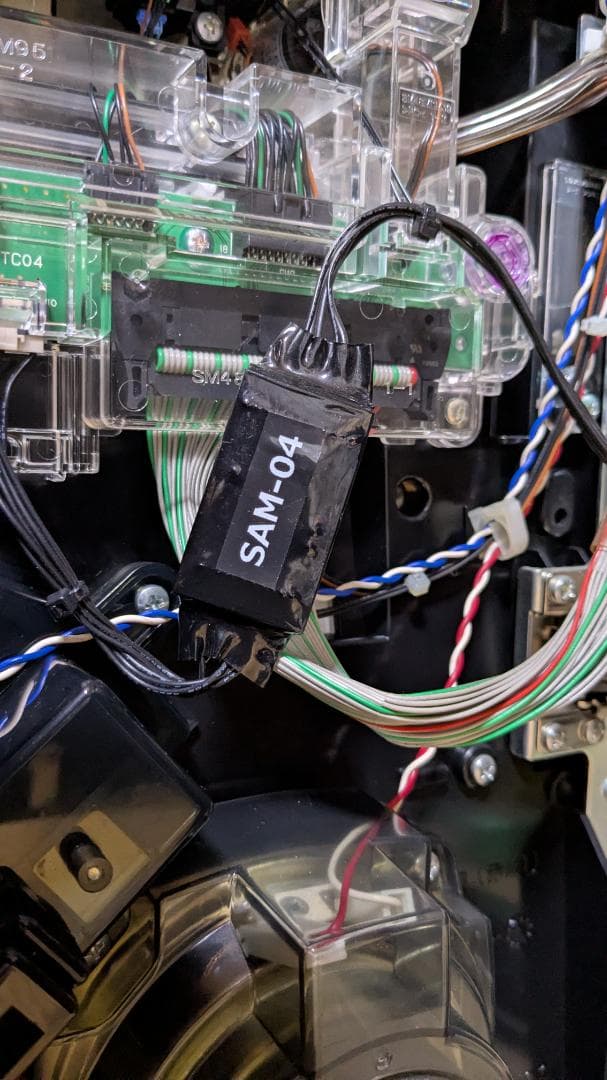 【直接引き取り限定】　パチスロ実機　サクラ大戦熱き血潮に　不要機付