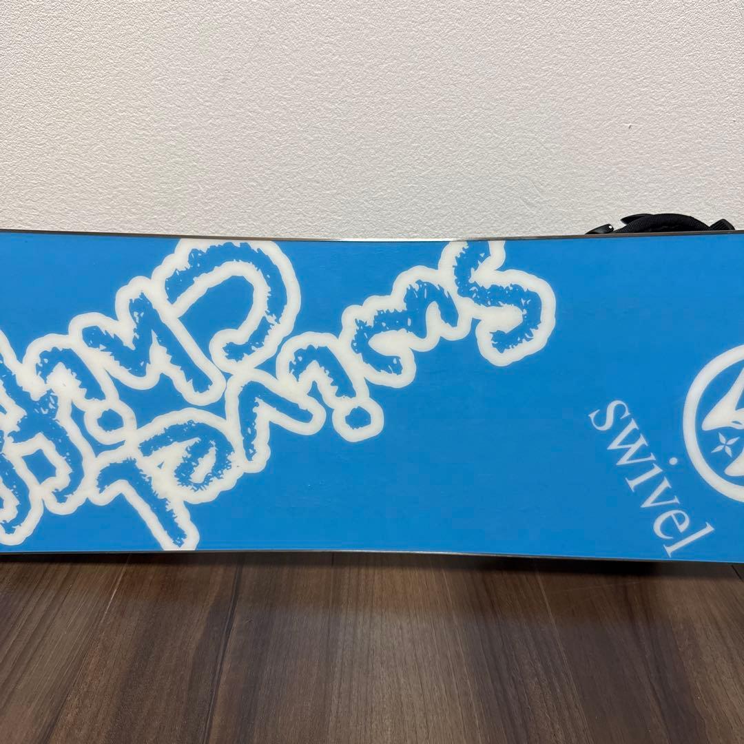 超美品 Swivel キッズ スノーボード ＆ ビンディングセット 120cm