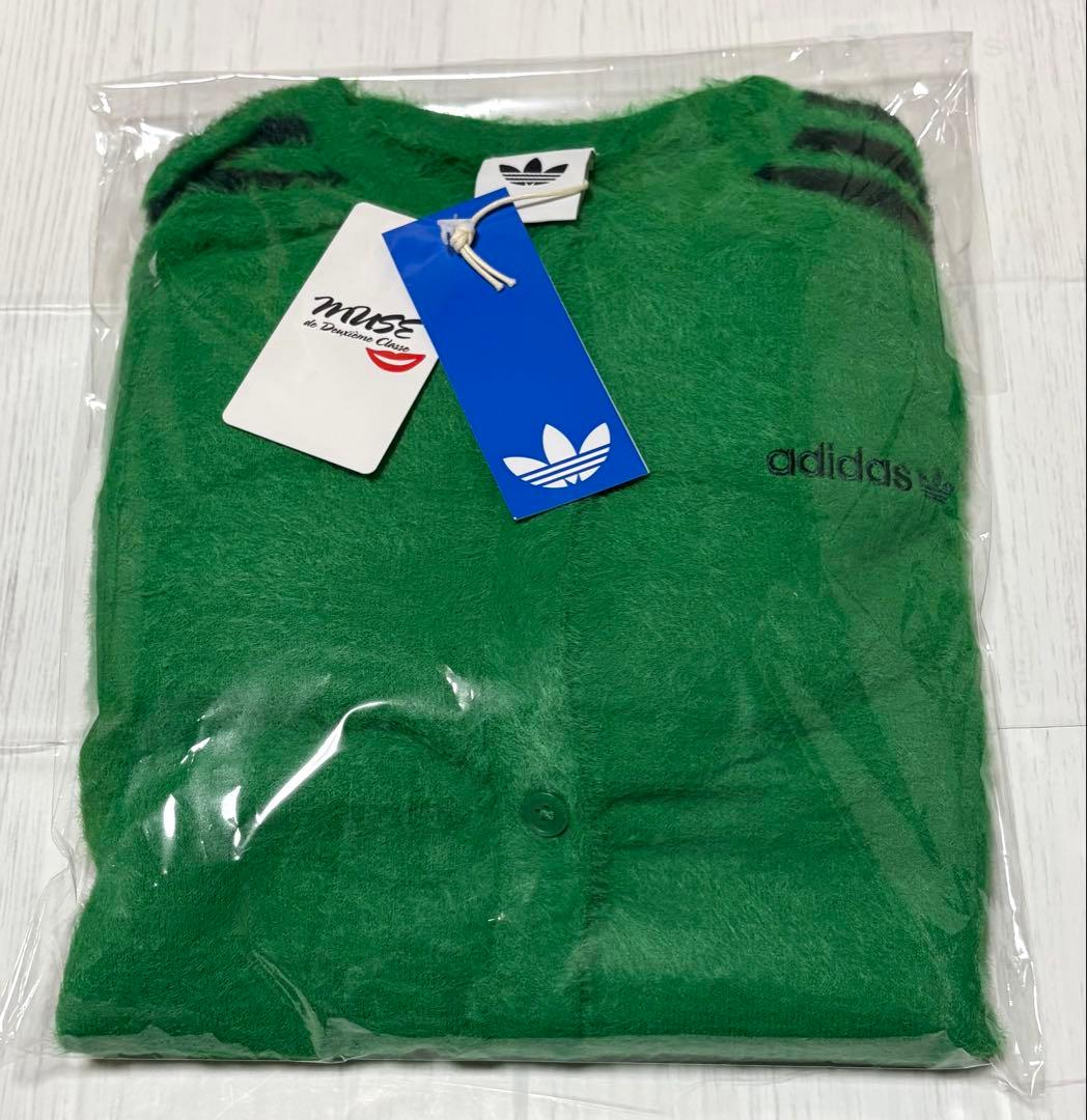 【ADIDAS/アディダス】FLUFFY カーディガン