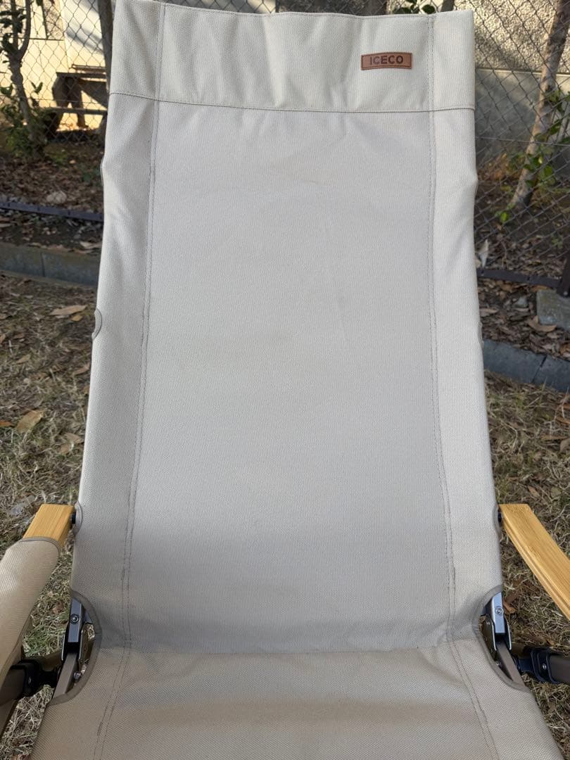 ICECO 4段階リクライニングチェア　アウトドア　キャンプ