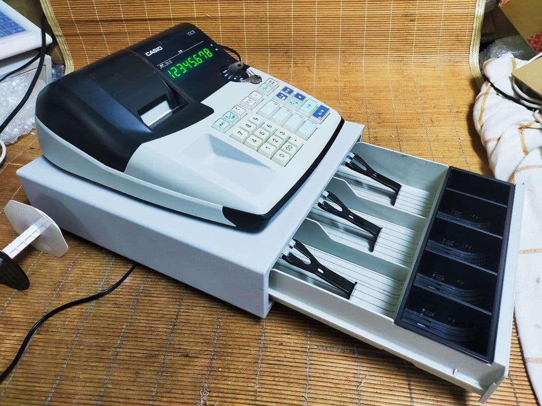 カシオレジスター　10CR　簡単便利特殊　送料込　344044