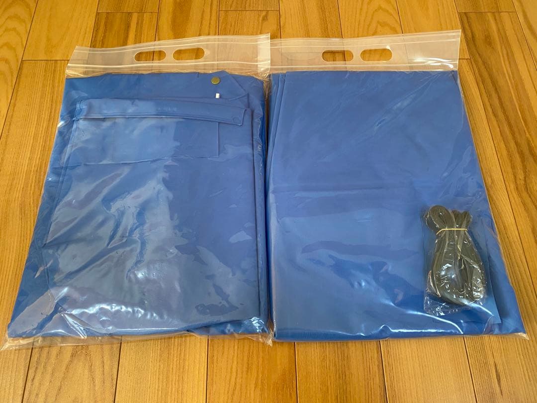 新品未使用　合羽　レインウェア　Lサイズ