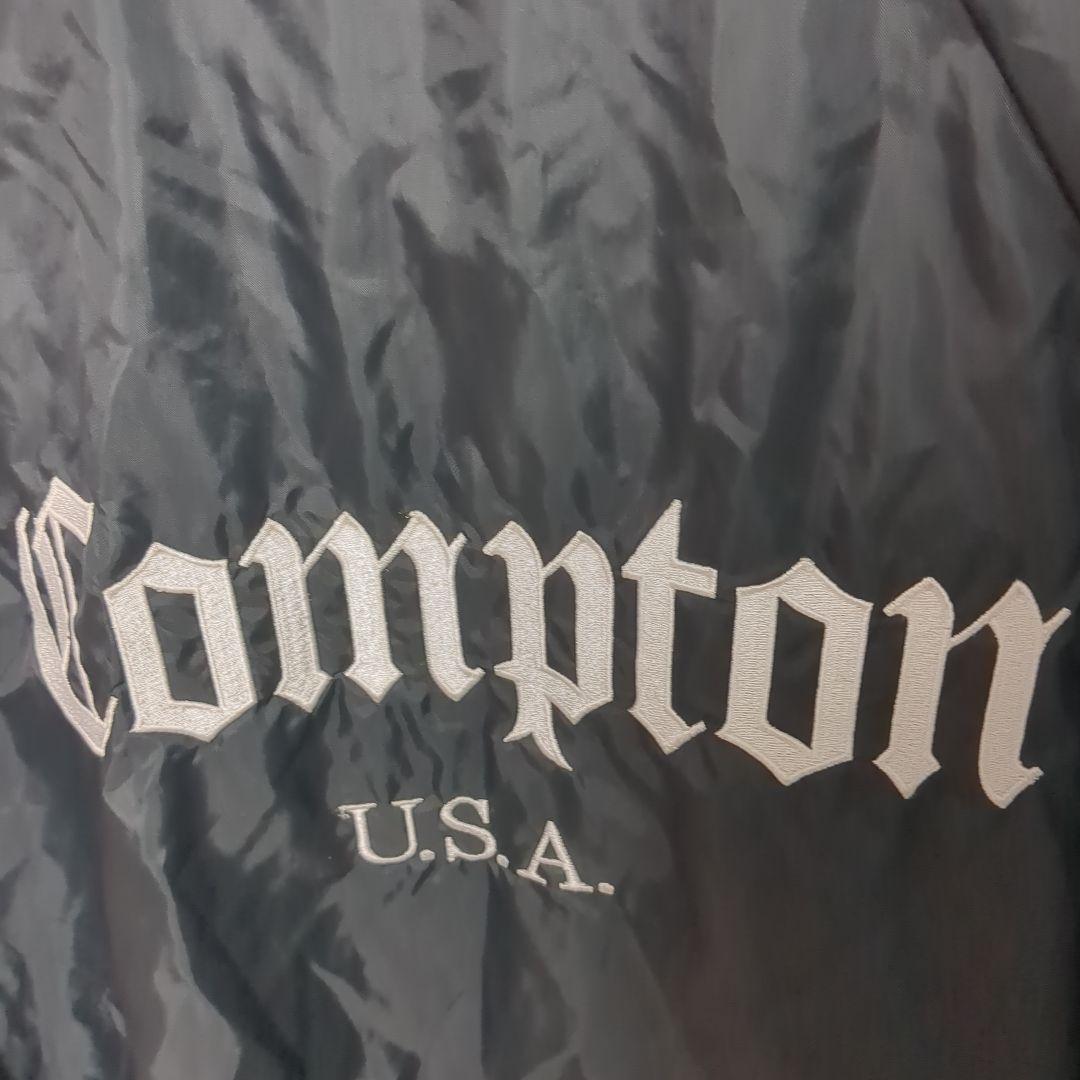 USA製 コーチジャケット　EAZY-E　ＮＷＡ compton ブラック