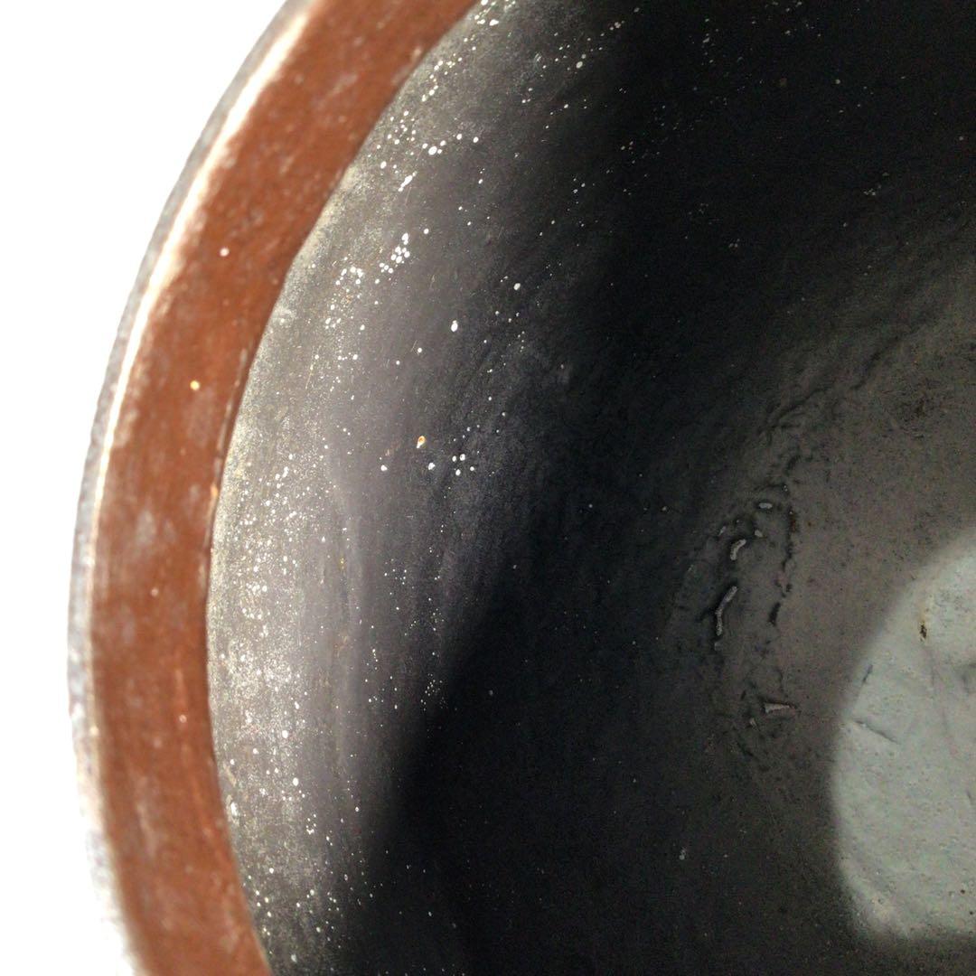 Ｍ４１７　茶釜　『釜師　佐藤清光造』『真形羽釜』　共箱　茶道具