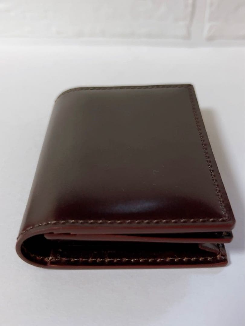 ガンゾ　GANZO 名刺入れ　カードケース　ブラウン　馬革　未使用品