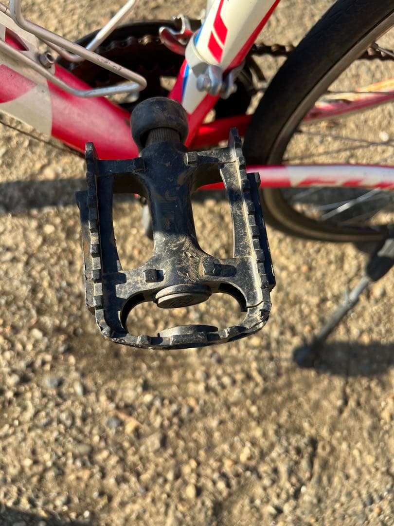 スポーツサイクル 赤/ピンク(富士自転車)24号